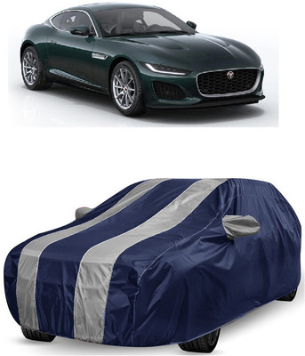 ANTOFY Car Cover For Jaguar F Type 5.0 V8 S (With Mirror Pockets)(White, Blue)