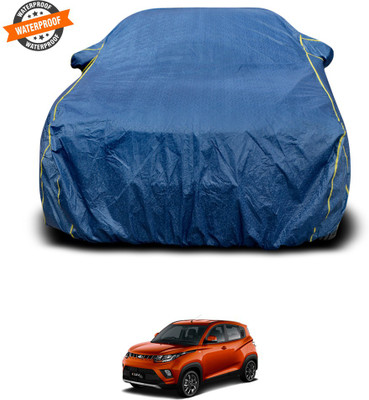 CODOKI Car Cover For Mahindra eKUV100 (With Mirror Pockets)(Blue)