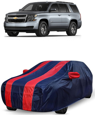 ANTOFY Car Cover For Chevrolet Tahoe 4.8L (With Mirror Pockets)(Red, Blue)
