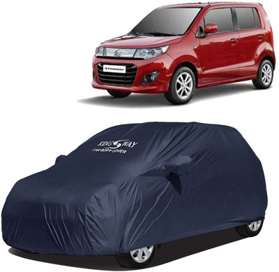 Kingsway Car Cover For Maruti Suzuki WagonR Stingray (With Mirror Pockets)(Grey, For 2014, 2015, 2016, 2017, 2018 Models)