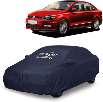 Kingsway Car Cover For Volkswagen Vento (With Mirror Pockets)(Grey, For 2017, 2018, 2019, 2020, 2021 Models)