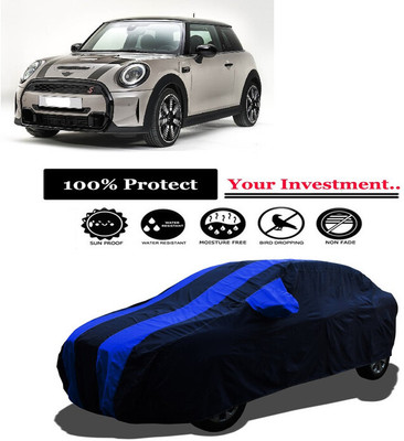 Amexride Car Cover For Mini Cooper Cooper 3 Door Cooper S Petrol (With Mirror Pockets)(Multicolor)