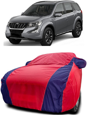 Autoprime Car Cover For Mahindra XUV500 W11 Option AT Diesel (With Mirror Pockets)(Red, Blue)