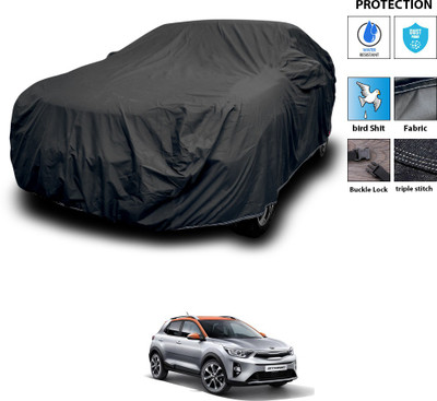 PAGORA Car Cover For Kia Stonic (With Mirror Pockets)(Black)