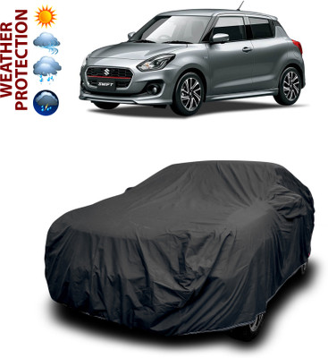PAGORA Car Cover For Maruti Suzuki Swift (With Mirror Pockets)(Black)