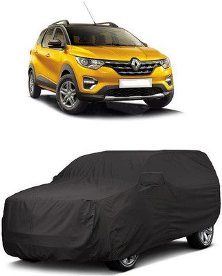 ANTOFY Car Cover For Renault Triber RXZ Petrol (With Mirror Pockets)(Grey)