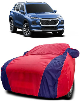 Autoprime Car Cover For Maruti Suzuki Grand Vitara (With Mirror Pockets)(Red, Blue)