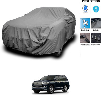 CODOKI Car Cover For Toyota Land Cruiser (With Mirror Pockets)(Grey)