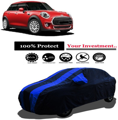 Amexride Car Cover For Mini Cooper Cooper 5 Door Cooper D Diesel (With Mirror Pockets)(Multicolor)