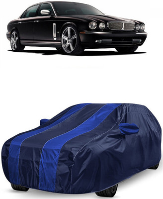 ANTOFY Car Cover For Jaguar Super V8 (With Mirror Pockets)(Blue, Blue)