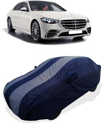 Coxtor Car Cover For Mercedes Benz S-Class (With Mirror Pockets)(Grey)