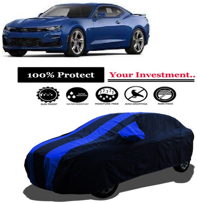 Amexride Car Cover For Chevrolet Camaro 3.6L (With Mirror Pockets)(Multicolor)