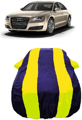Wegather Car Cover For Audi A8 L 60 TDI Quattro (With Mirror Pockets)(Yellow)