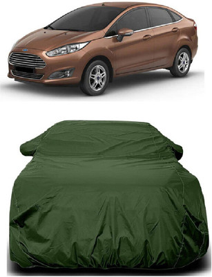 Autoprime Car Cover For Ford Fiesta 1.5 TDCi Ambiente (With Mirror Pockets)(Green)