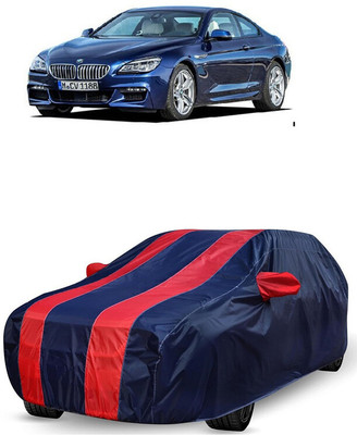 ANTOFY Car Cover For BMW 6 Series 640i Coupe (With Mirror Pockets)(Red, Blue)