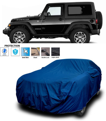PAGORA Car Cover For Mahindra Thar (With Mirror Pockets)(Blue)