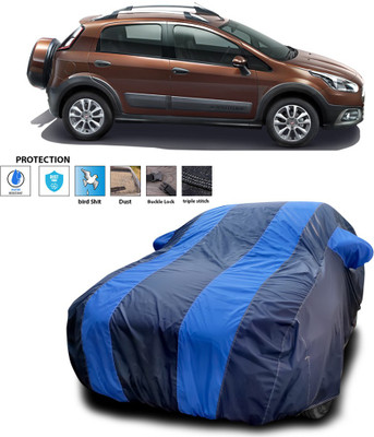 CODOKI Car Cover For Fiat Avventura (With Mirror Pockets)(Blue)