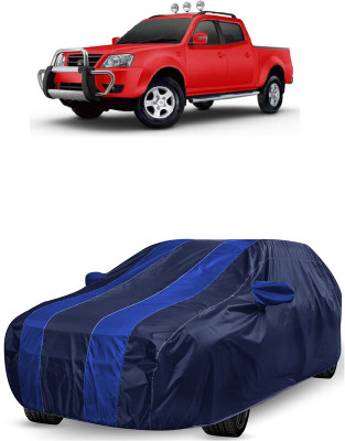 ANTOFY Car Cover For Tata Xenon XT EX 4X2 (With Mirror Pockets)(Blue, Blue)