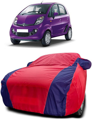 Autoprime Car Cover For Tata Nano CNG XM (With Mirror Pockets)(Red, Blue)