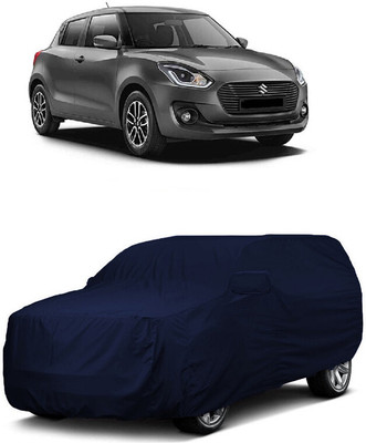 ANTOFY Car Cover For Maruti Suzuki Swift ZDi (With Mirror Pockets)(Blue)