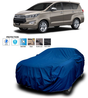 PAGORA Car Cover For Toyota Innova (With Mirror Pockets)(Blue)