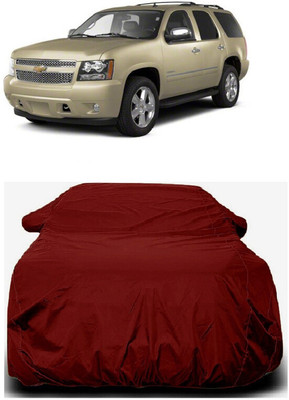Autoprime Car Cover For Chevrolet Tahoe 5.7L V8 (With Mirror Pockets)(Maroon)