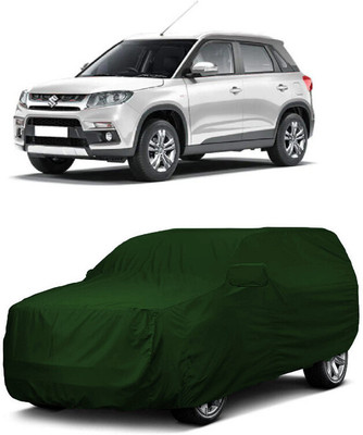 ANTOFY Car Cover For Maruti Suzuki Grand Vitara VDi (With Mirror Pockets)(Green)