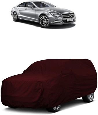 ANTOFY Car Cover For Mercedes Benz CLS-Class 350 CDI (With Mirror Pockets)(Maroon)