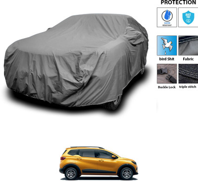 CODOKI Car Cover For Renault Triber (With Mirror Pockets)(Grey)