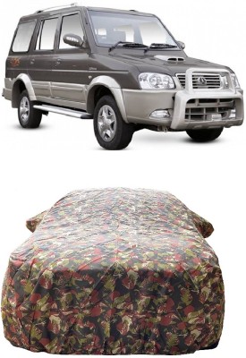 Wegather Car Cover For ICML Extreme Winner CRDFi Non AC 9Seater BSIV (With Mirror Pockets)(Multicolor)