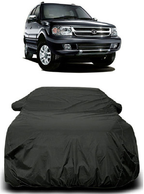 Autoprime Car Cover For Tata Safari VTT EX (With Mirror Pockets)(Grey)