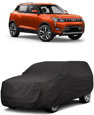 ANTOFY Car Cover For Mahindra XUV300 W4 Petrol (With Mirror Pockets)(Grey)