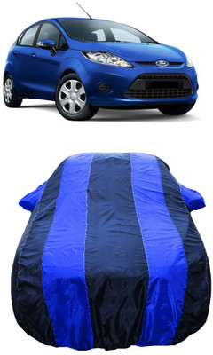 Wegather Car Cover For Ford Fiesta LX (With Mirror Pockets)(Blue)