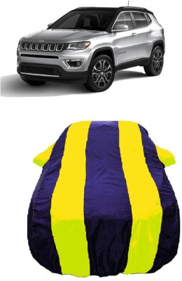 Wegather Car Cover For Jeep Compass 2.0 Limited Plus 4X4 Diesel (With Mirror Pockets)(Yellow)