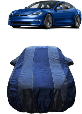 Wegather Car Cover For Tesla Model X Electric(Battery) (With Mirror Pockets)(Grey)