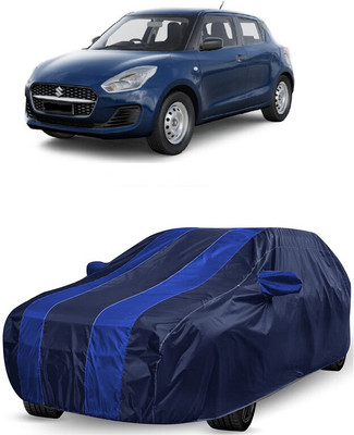 ANTOFY Car Cover For Maruti Suzuki Swift LXI Petrol (With Mirror Pockets)(Blue, Blue)