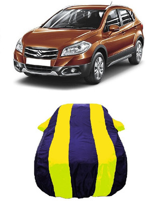 Wegather Car Cover For Maruti Suzuki S-Cross DDiS 200 Sigma (With Mirror Pockets)(Yellow)