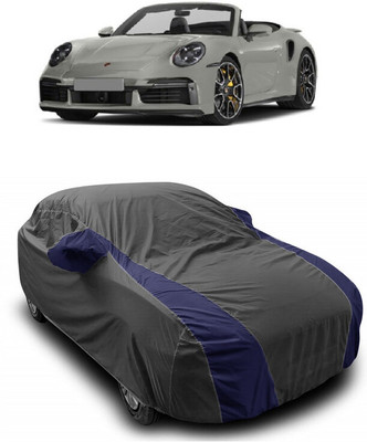 ANTOFY Car Cover For Porsche 911 Carrera 4S Cabriolet (With Mirror Pockets)(Grey, Blue)