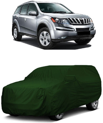 ANTOFY Car Cover For Mahindra XUV500 AT W8 FWD (With Mirror Pockets)(Green)
