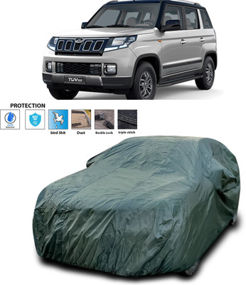 PAGORA Car Cover For Mahindra TUV300 (With Mirror Pockets)(Green)