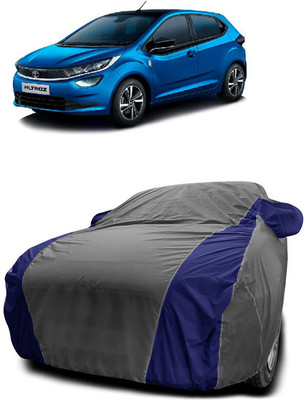 Autoprime Car Cover For Tata Altroz XM Diesel (With Mirror Pockets)(Grey, Blue)