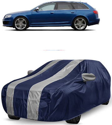 ANTOFY Car Cover For Tata Estate (With Mirror Pockets)(White, Blue)