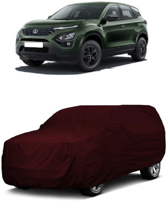 ANTOFY Car Cover For Tata Harrier XZ (With Mirror Pockets)(Maroon)