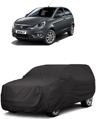ANTOFY Car Cover For Tata Bolt Quadrajet XE Diesel (With Mirror Pockets)(Grey)