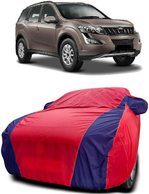 Autoprime Car Cover For Mahindra XUV500 AT W10 AWD (With Mirror Pockets)(Red, Blue)