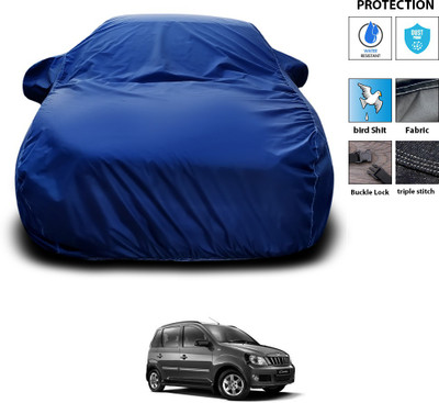 CODOKI Car Cover For Mahindra Quanto (With Mirror Pockets)(Blue)