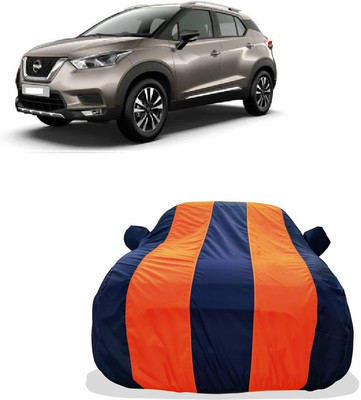 Tricway Car Cover For Nissan Kicks XV D Diesel (With Mirror Pockets)(Orange)