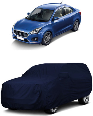 ANTOFY Car Cover For Maruti Suzuki Swift Dzire 1.2L (With Mirror Pockets)(Blue)
