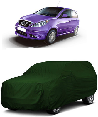 ANTOFY Car Cover For Tata Indica D90 (With Mirror Pockets)(Green)