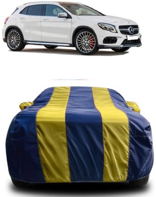 SUGASHRI Car Cover For Mercedes Benz GLA-Class 45 AMG 4MATIC (With Mirror Pockets)(Yellow, Blue)